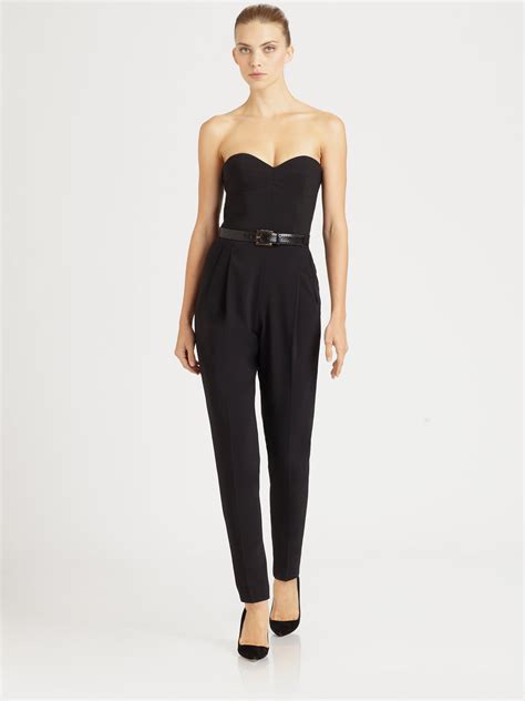 michael kors black jumpsuit women.